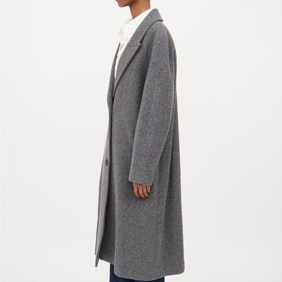 Burberry Grey Wool Coat - Picture 4 of 10